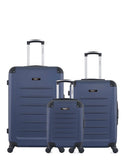 BLUESTAR - LOT DE 3 - Valises grand format, weekend et cabine XXS OPERA