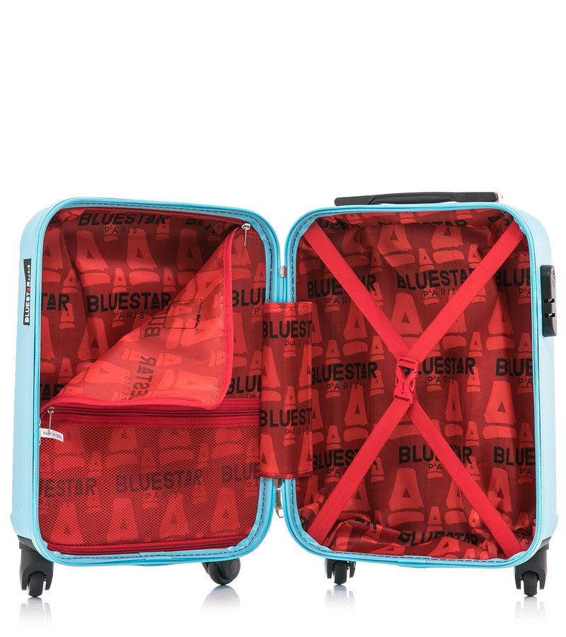 BLUESTAR - Set de 2 Valises BRAZILIA-H 50 cm 4 Roues
