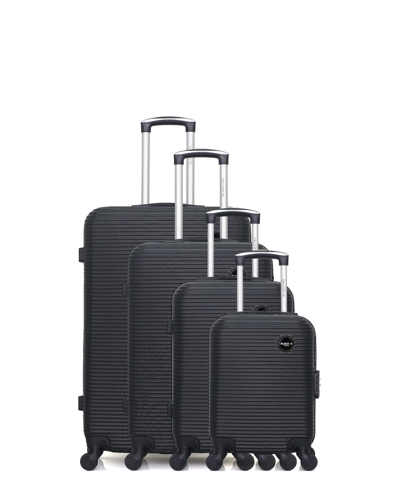 BLUESTAR - Set de 4 Valises LONDON-M 75 cm 4 Roues