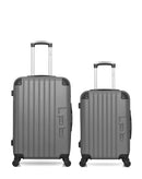 LPB LUGGAGE - Lot de 2 - Valises weekend et cabine HAMBOURG