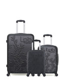 LPB LUGGAGE - LOT DE 3 - Valises grand format, cabine et cabine XXS NAIS