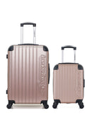 AMERICAN TRAVEL - LOT DE 2 - Valises weekend et cabine XXS BUDAPEST
