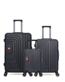 SWISS KOPPER - LOT DE 3 - Valise Grand Format, Valise Week-end et Valise Cabine XXS RUTI