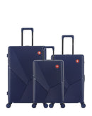 Lot de 3 Valises Rigides Grand Format, Taille Moyenne et Cabine FRIBOURG