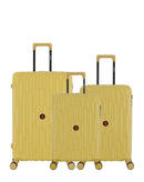 Lot de 3 Valises Rigides Grand Format, Taille Moyenne et Cabine ODEON