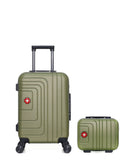 SWISS KOPPER - LOT DE 2 - Valise Cabine et Vanity RUTI