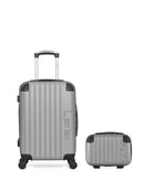 LPB LUGGAGE - Lot de 2 - Valises cabine et vanity HAMBOURG