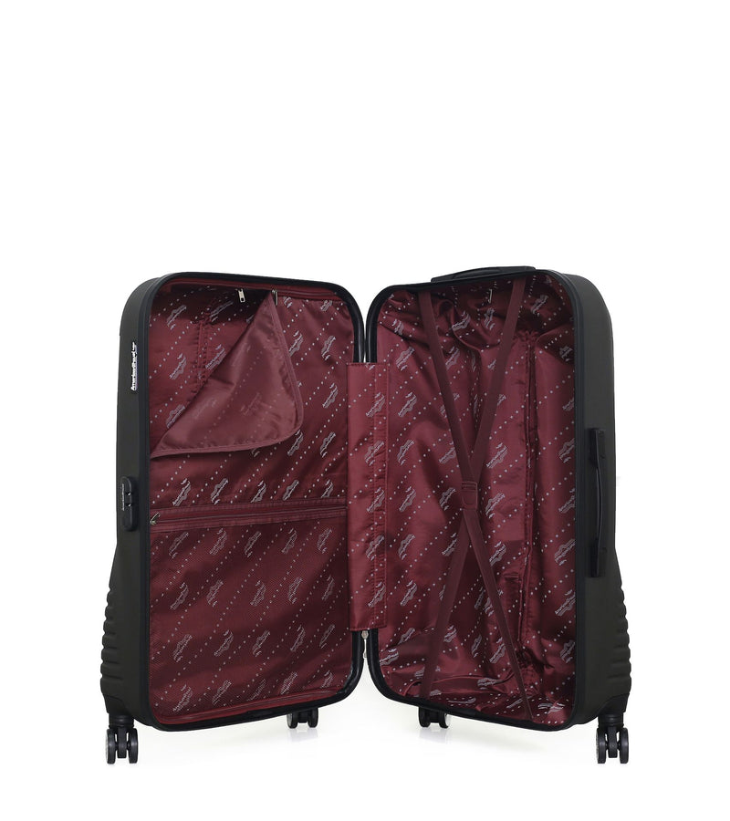 AMERICAN TRAVEL - LOT DE 3 - Valises grand format, weekend et cabine DC