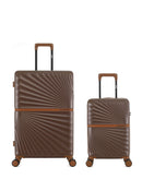 Lot de 2 Valises Rigides Grand Format et Cabine XS OAKLAND
