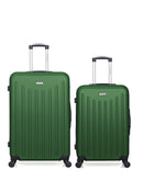 AMERICAN TRAVEL - Lot de 2 - Valises grand format et weekend BROOKLYN