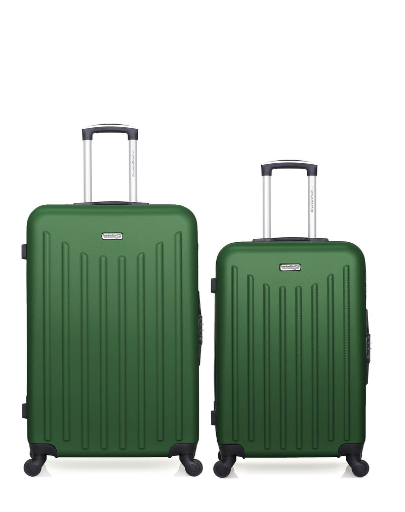 AMERICAN TRAVEL - Lot de 2 - Valises grand format et weekend BROOKLYN
