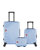 SWISS KOPPER - LOT DE 3 - Valise Week-end, Valise Cabine XXS et Vanity RUTI