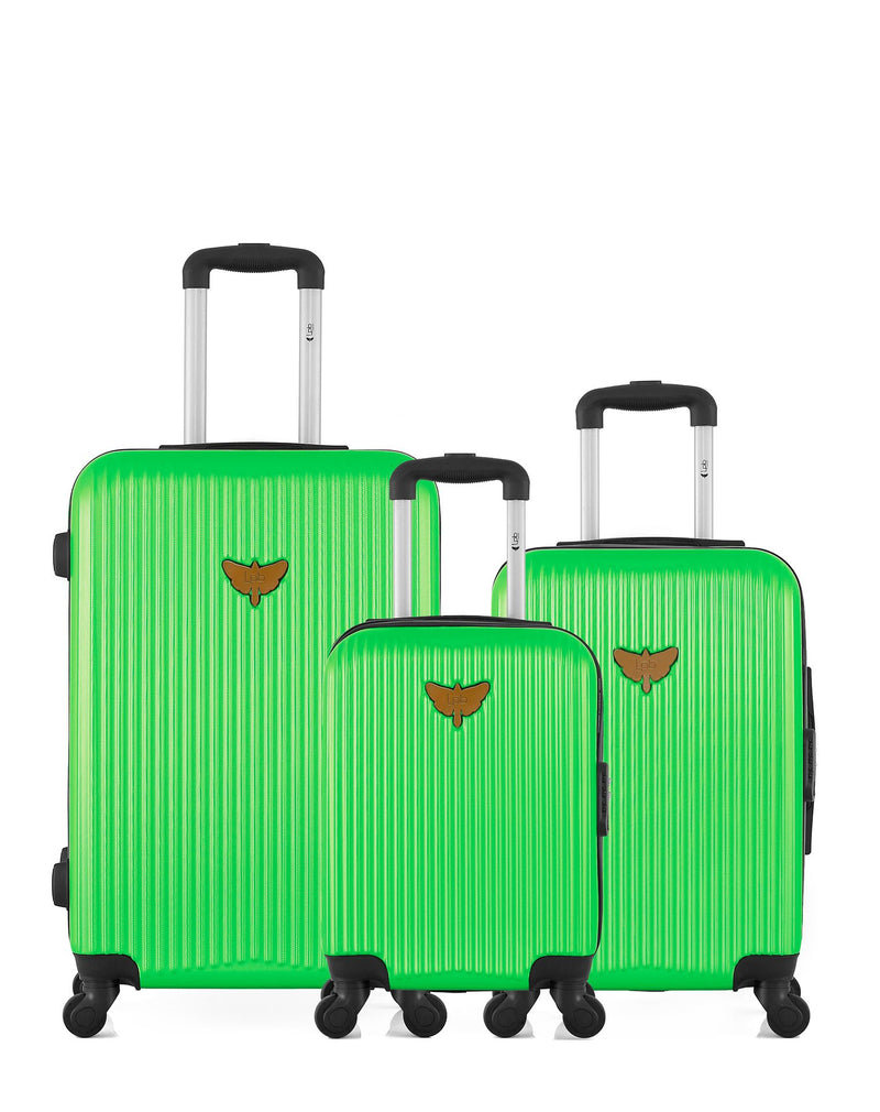 LPB LUGGAGE  -  Lot de 3  -  Valise weekend , valise cabine et valise cabine XXS AGATA