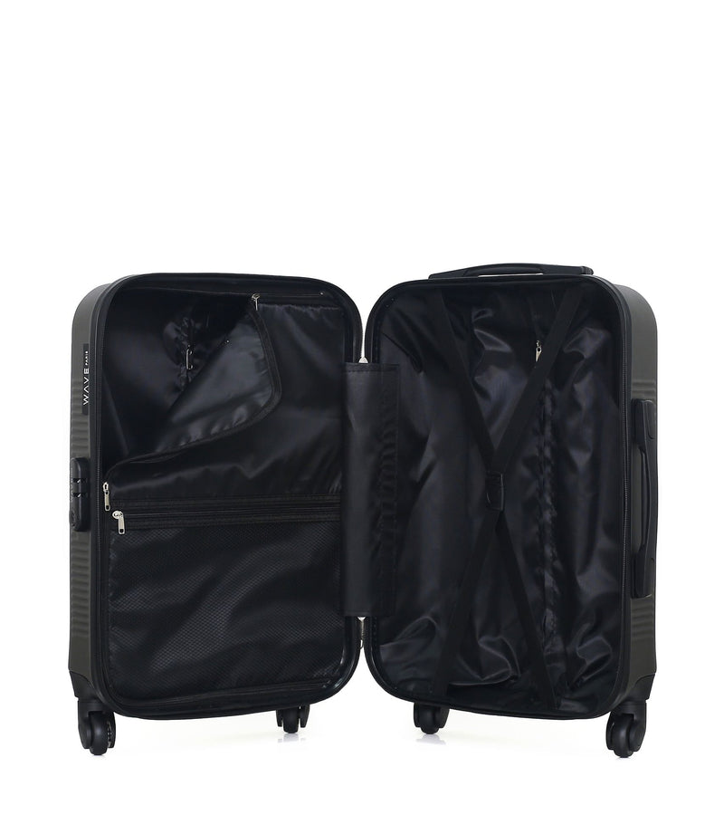 WAVE PARIS - Valise Cabine SELENGA 55 cm 4 Roues