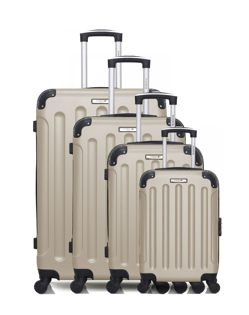 BLUESTAR - Set de 4 Valises MADRID-M 75 cm 4 Roues