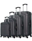BLUESTAR - Set de 4 Valises MADRID-M