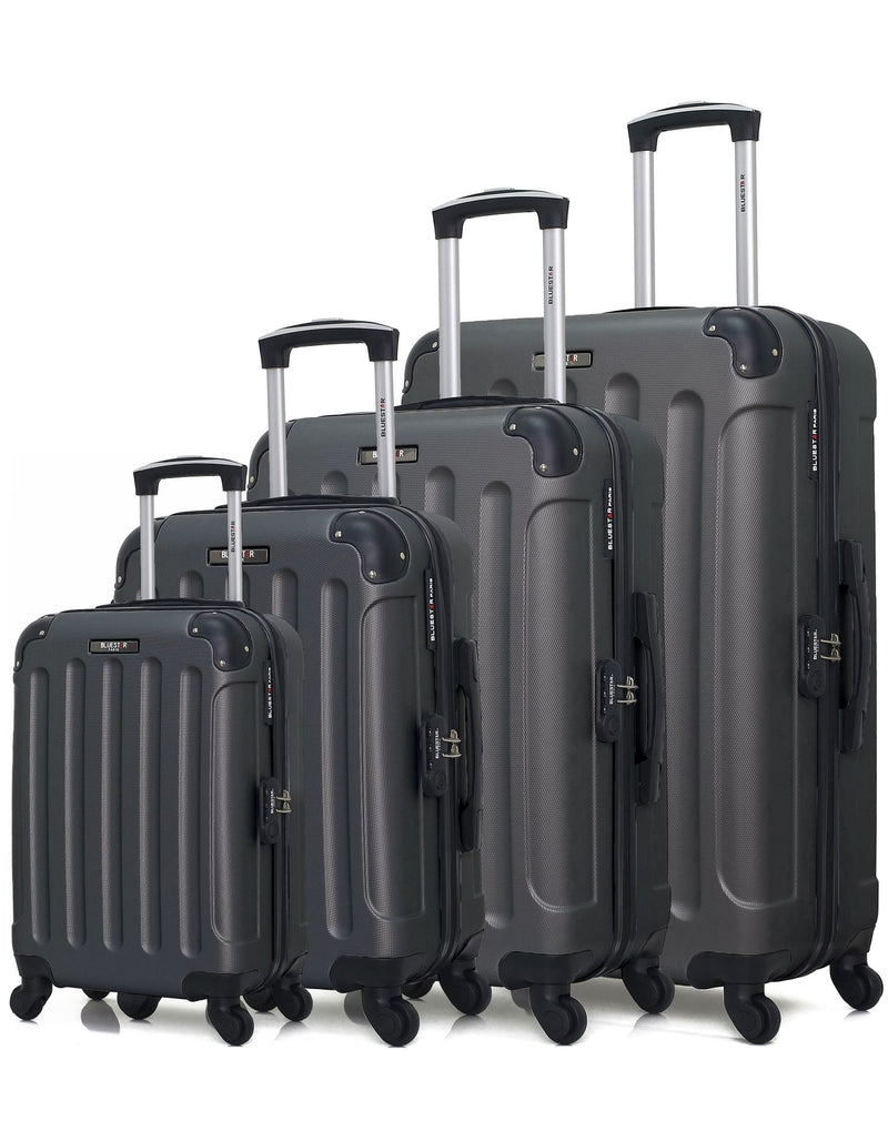 BLUESTAR - Set de 4 Valises MADRID-M 75 cm 4 Roues