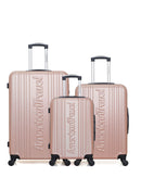 AMERICAN TRAVEL - LOT DE 3 - Valises grand format, weekend et cabine SPRINGFIELD