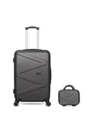 WAVE PARIS - Lot de 2 - Valises Weekend et Vanity AMAZONE