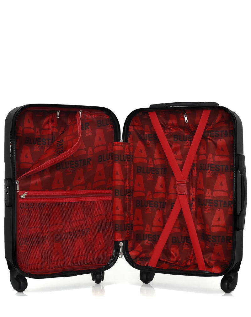 BLUESTAR - Valise Cabine MIAMI 55 cm 4 Roues