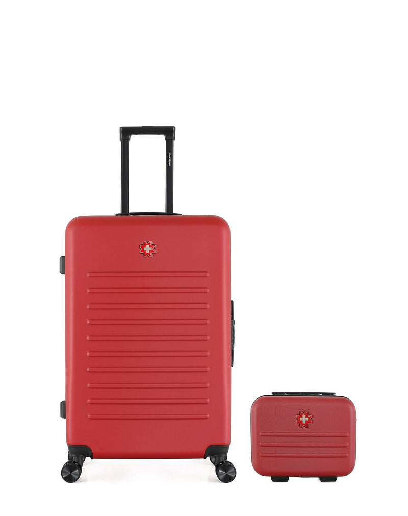 SWISS KOPPER - Lot de 2 - Valise grand format et vanity WIL