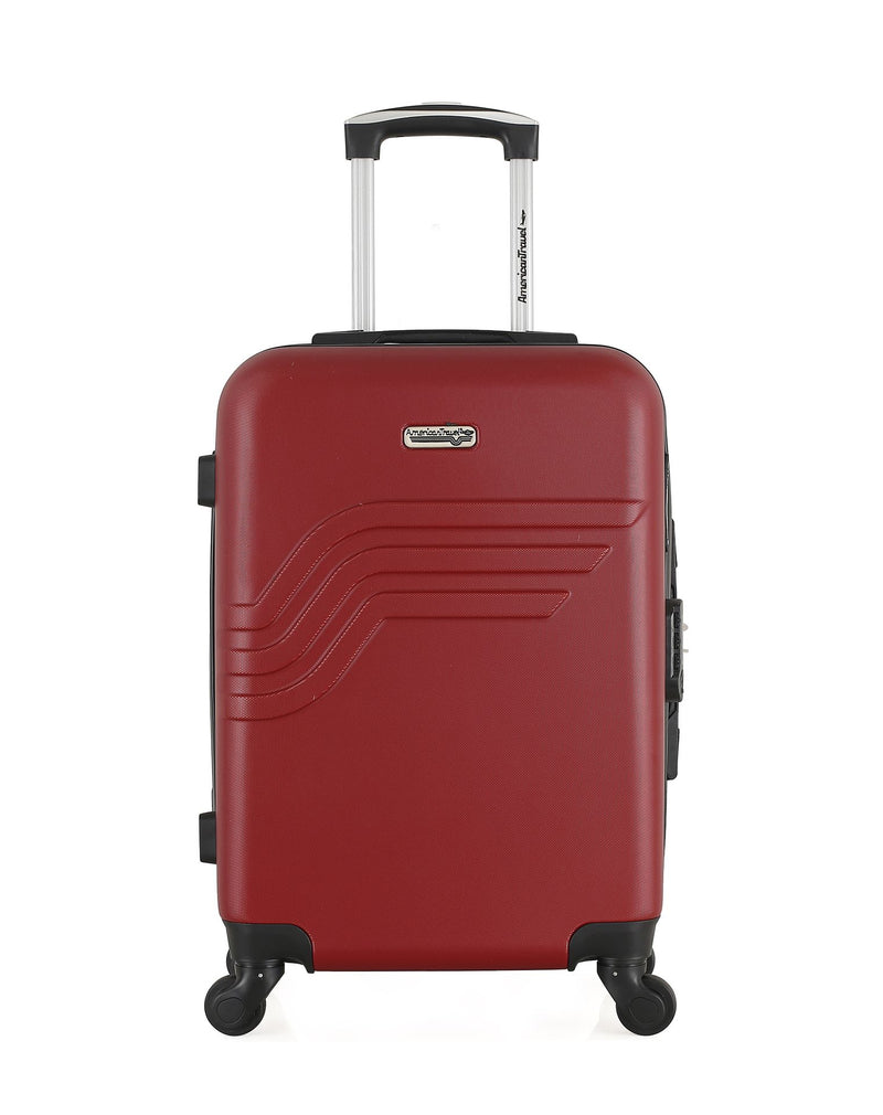 AMERICAN TRAVEL - Valise Cabine ABS QUEENS 4 Roues 55 cm