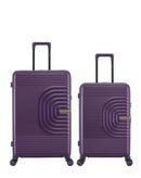 Lot de 2 Valises Rigides Grand Format et Taille Moyenne CELIA