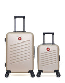 SWISS KOPPER - LOT DE 2 - Valise Week-end et Valise Cabine XXS ZURICH