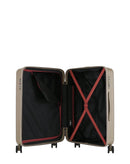 Lot de 2 Valises Rigides Taille Moyenne et Cabine XS ODEON