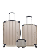 LPB LUGGAGE - Lot de 3 - Valises grand format, weekend et vanity HAMBOURG