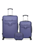AMERICAN TRAVEL - LOT DE 3 - Valises grand format, cabine et vanity CHELSEA