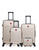 SWISS KOPPER - LOT DE 4 - Valise Grand Format, Valise Week-end, Valise Cabine et Vanity WIL