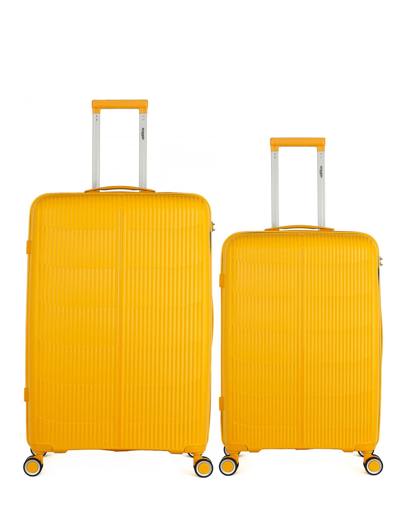 OBAGO  -  Lot de 2  -  Valise grand format et valise weekend ANDROMEDE