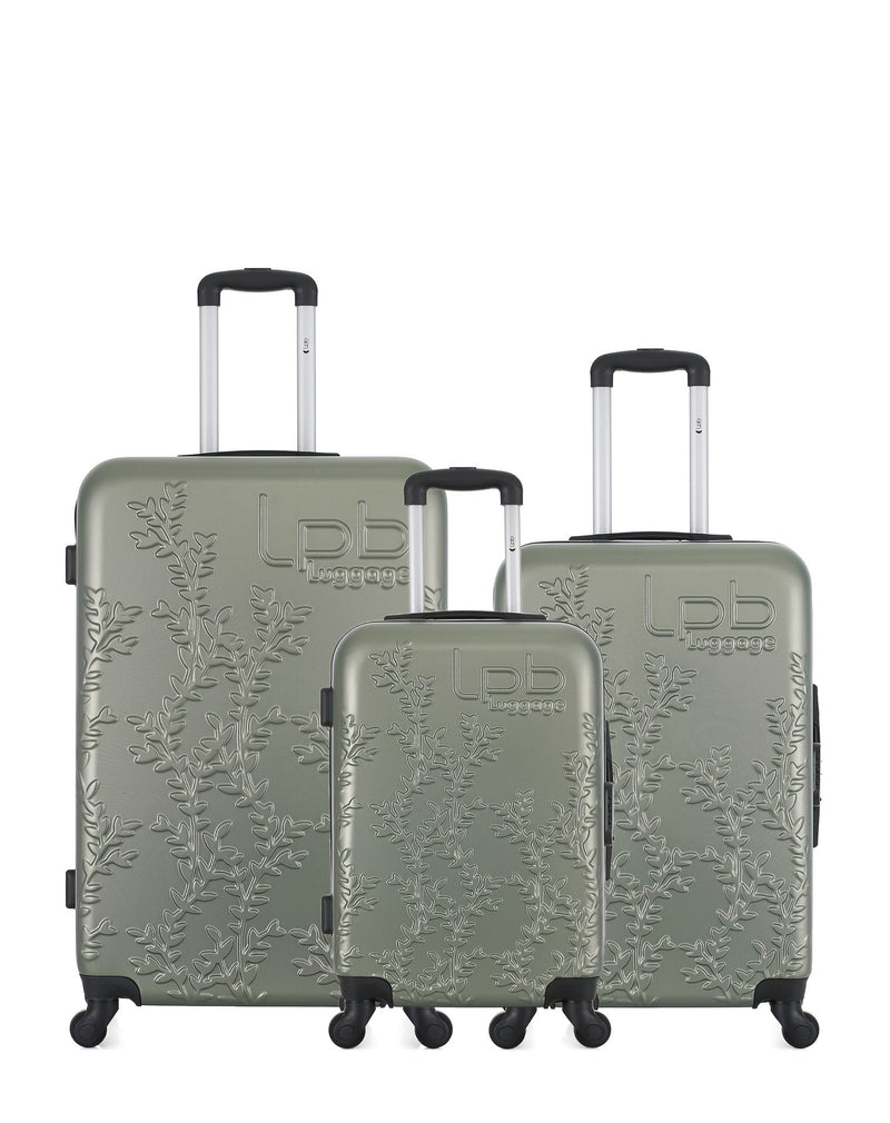 LPB LUGGAGE - LOT DE 3 - Valises grand format, weekend et cabine NAIS