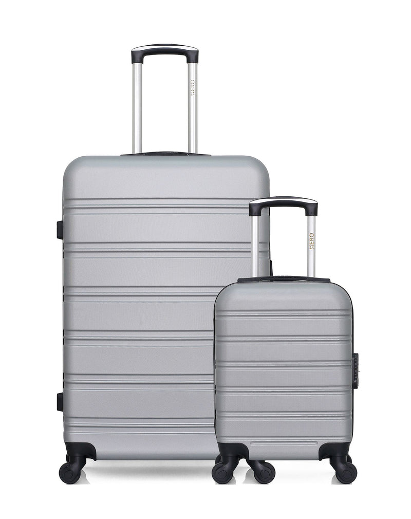 HERO -  Lot de 2 - Valise grand format et valise cabine XXS RENOSO