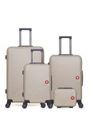 SWISS KOPPER - LOT DE 4 - Valise Grand Format, Valise Week-end, Valise Cabine et Vanity SPIEZ