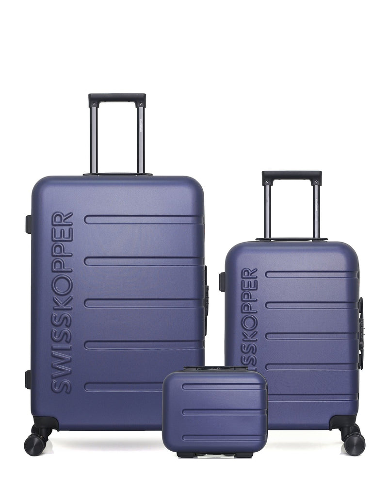 SWISS KOPPER - LOT DE 3 - Valises grand format, cabine et vanity AIGLE