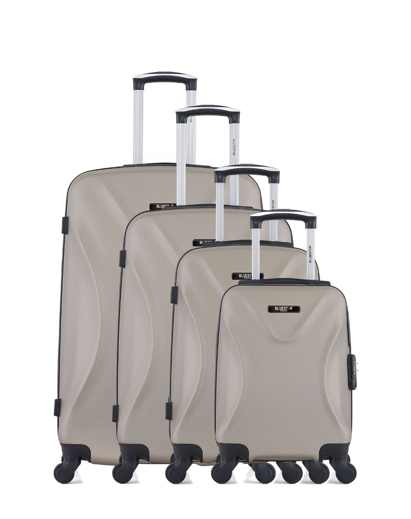 BLUESTAR - Set de 4 Valises GARIBALDI-M 75 cm 4 Roues