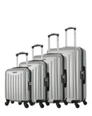 AMERICAN TRAVEL - Set de 4 Valises BROOKLYN-M 75 cm 4 Roues