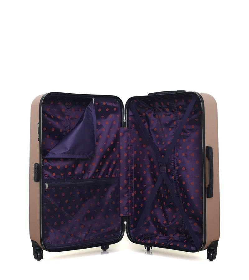 Lot de 2 - Valise grand format et vanity ELEONOR