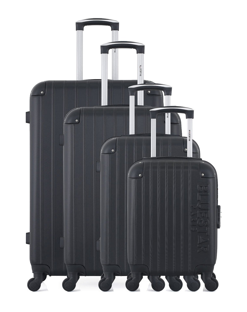 BLUESTAR - Set de 4 Valises BUCAREST-M 75 cm 4 Roues