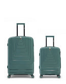 Lot de 2 Valises Rigides Grand Format et Cabine GALINA