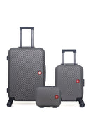 SWISS KOPPER - LOT DE 3 - Valise Week-end, Valise Cabine XXS et Vanity SPIEZ