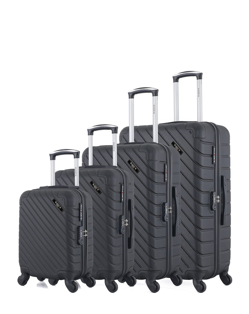 BLUESTAR - Set de 4 Valises CITE-M 75 cm 4 Roues
