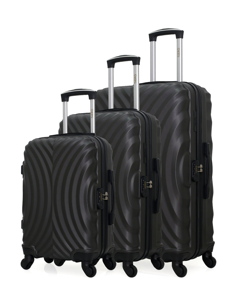 HERO- SET DE 3 ABS LAGOS 4 Roues
