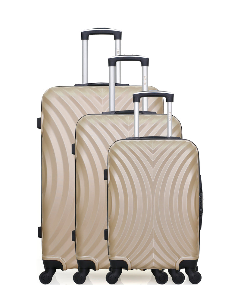 HERO- SET DE 3 ABS LAGOS 4 Roues