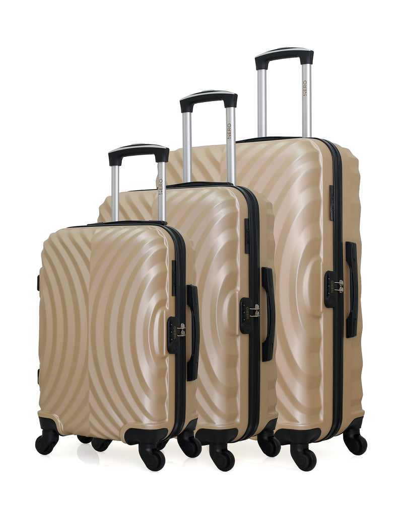 HERO- SET DE 3 ABS LAGOS 4 Roues
