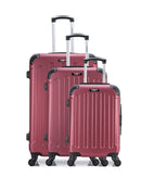 BLUESTAR - Set de 3 Valises MADRID