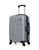 BLUESTAR - Valise Cabine MIAMI 55 cm 4 Roues