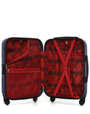 BLUESTAR - Valise Cabine MIAMI 55 cm 4 Roues